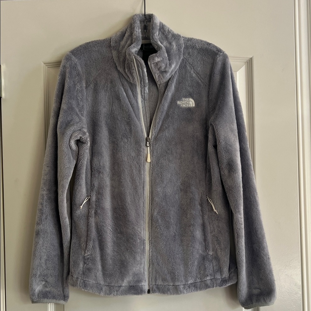 The North Face Women's Soft Gray Teddy Jacket